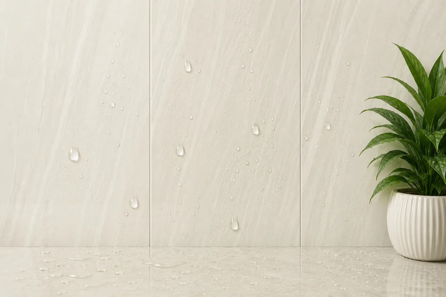 What makes a PVC wall panel waterproof?